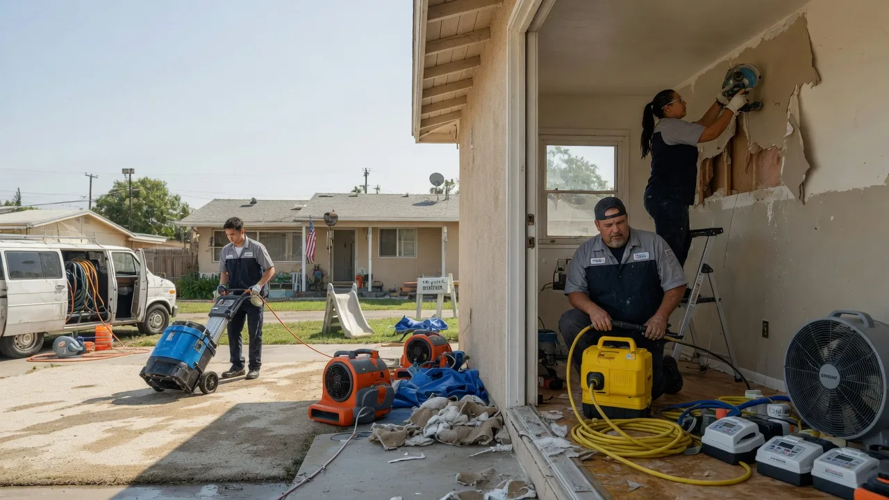 Water Damage Restoration in Hood, CA near me
